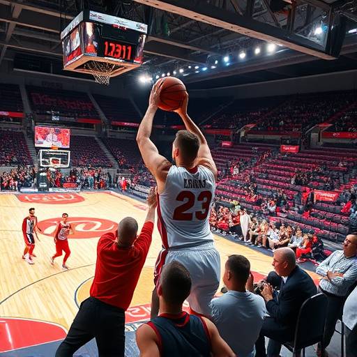 Immagine di una partita di basket dell'Olimpia Milano.
